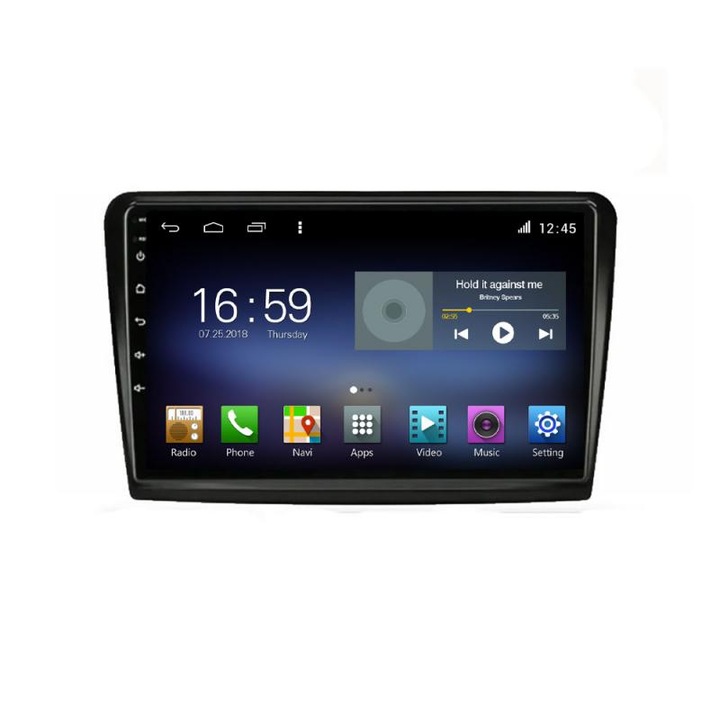 Navigatie dedicata Skoda Superb 2 F-Superb2 Octa Core cu Android Radio Bluetooth Internet GPS WIFI DSP 8+128GB 4G