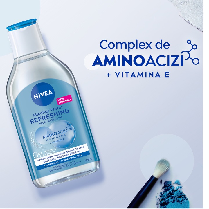 Apa micelara NIVEA pentru ten normal, 400 ml