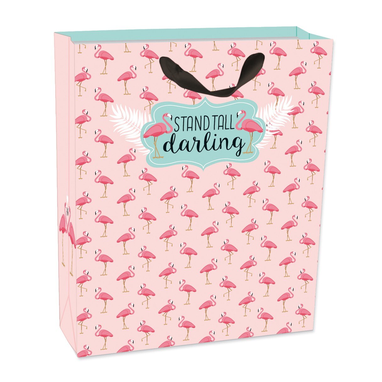 Punga medie pentru cadouri - Flamingo