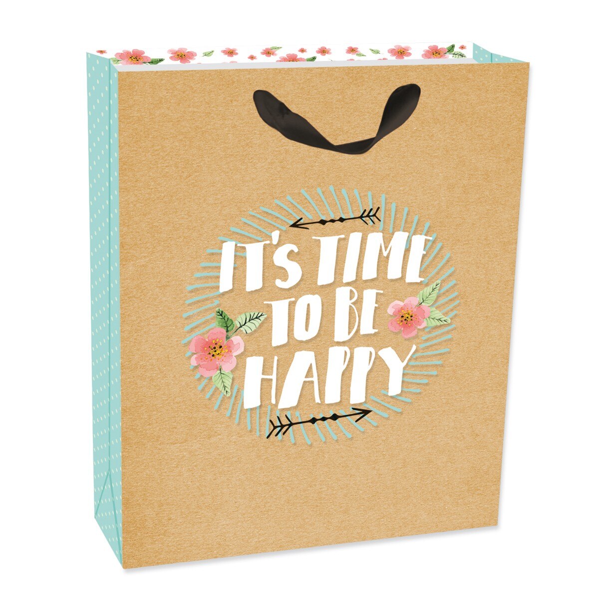 Punga mare pentru cadou - Be Happy