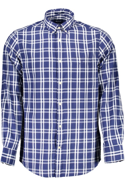 Мъжка риза, GANT, 100% памук, синя, S INTL, 19013016530