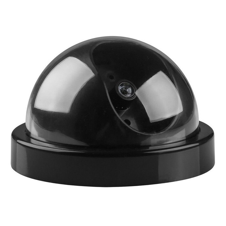 Фалшива камера за видеонаблюдение Smartcam PL-3, Черен, LED мигаща светлина