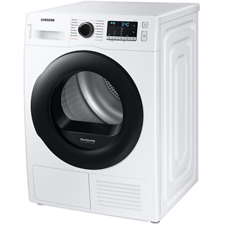 Uscator de rufe Samsung DV90TA240AE/LE, Pompa de caldura, 9 kg, Clasa A+++, Wrinkle Prevent, OptimalDry, Quick Dry, Smart Check, Alb