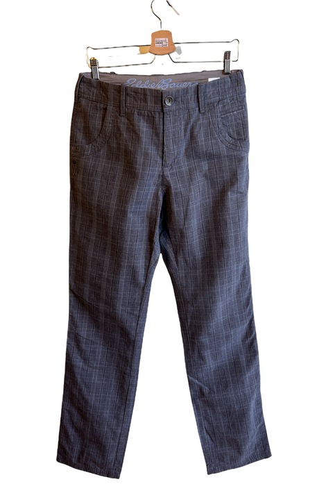 Eddie Bauer férfi nadrág 141415 10-71, szürke csekk, W31/L34