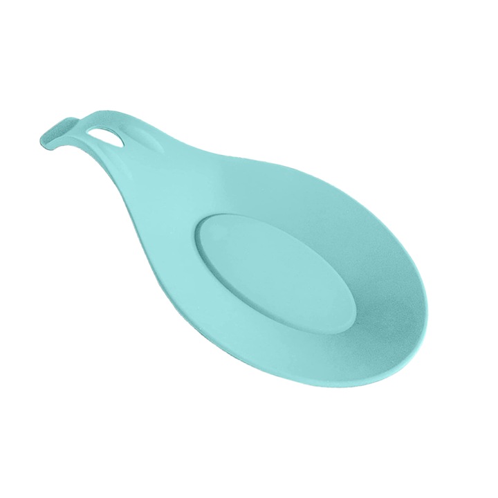 Поставка awwaline, Против капене, За готварска лъжица, Силикон, Тюркоаз, 20 х 10 х 2 см