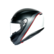 Casca moto AGV K6 Minimal Pure Matt Black/White/Red, XL