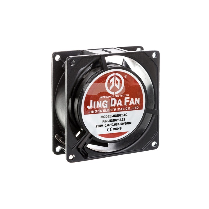 Prolech PC ventilátor, 85-810#, 80x80x25mm, 230V, 30 Dba, 2300 rpm