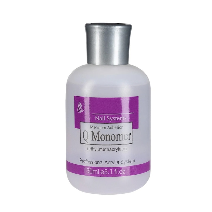 Solutie profesionala pentru pudra acrilica Monomer 150 ml, Sela