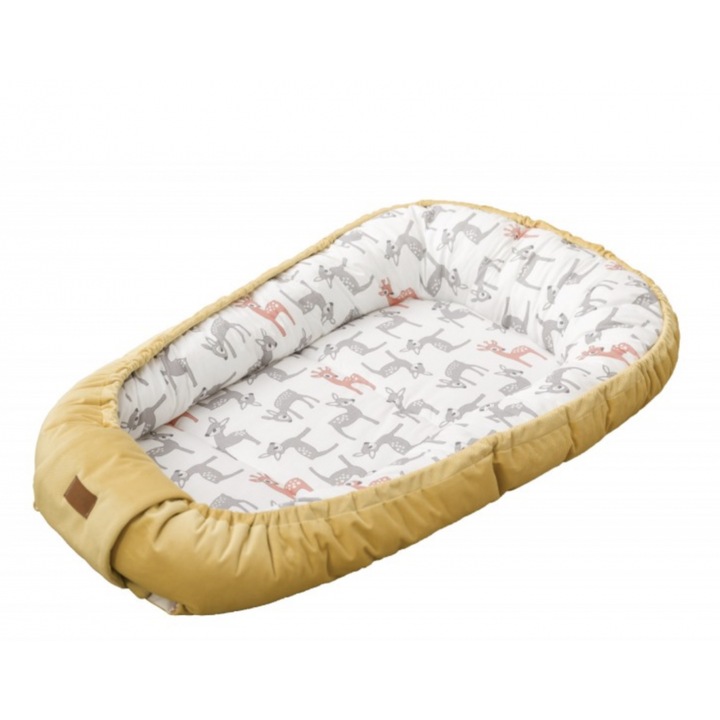 Cuib pentru bebelusi, Nordville, Bumbac, Galben