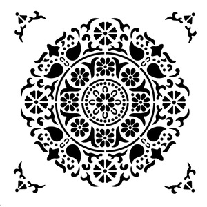 Sabloane decorative pereti