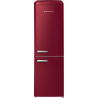 Frigider cu congelator inferior Gorenje ONRK619ER, 300L, NoFrost Plus, clasa energetica E, Burgundy