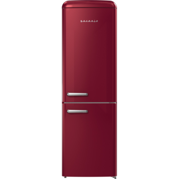 Frigider cu congelator inferior Gorenje ONRK619ER, 300L, NoFrost Plus, clasa energetica E, Burgundy