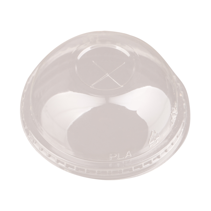 Set Capace Pla Cupola Gaura X Transparente 76 mm 50 buc