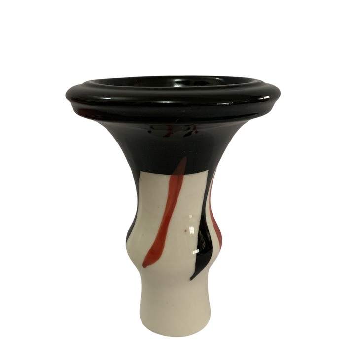Creuzet vortex Egyptian Hookah, negru