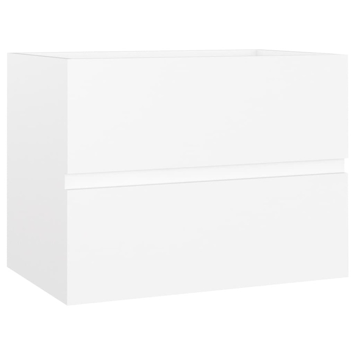 Masca de chiuveta vidaXL, alb, 60 x 38,5 x 45 cm, PAL, 12 kg