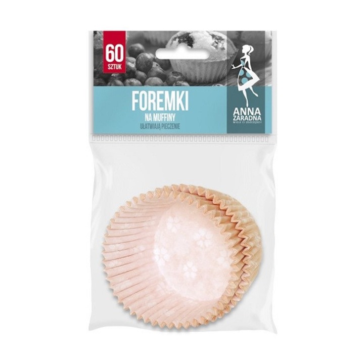 Set Forme briose Anna 45mm 60 bucati