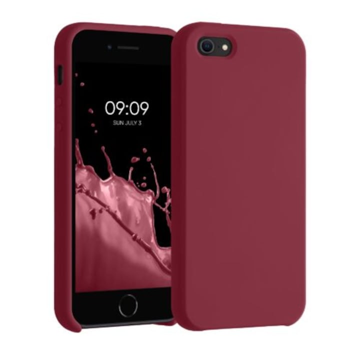 Telefontok Apple iPhone 5s / iPhone SE készülékhez, szilikon, piros, 42766.209, kwmobile