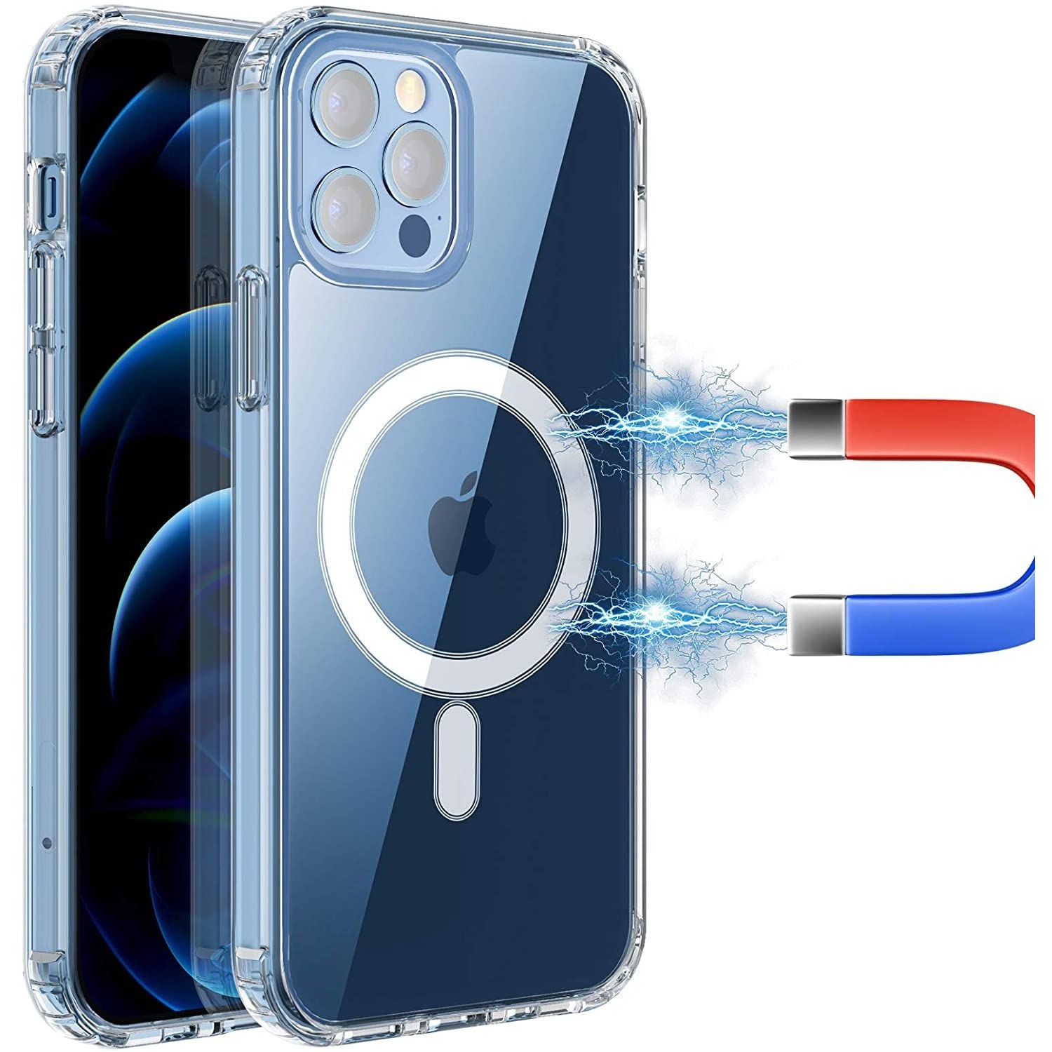 Husa Transparenta MagSafe, pentru Apple IPhone 12 / 12 Pro