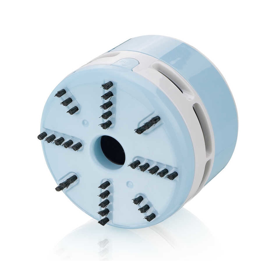 Aspirator de mana Peach PA105, compact, Albastru