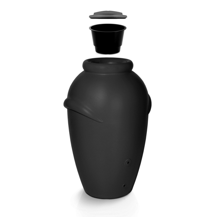 Rezervor pentru apa de ploaie, PrimeGarden, AquaCAN, 360 l, Antracit