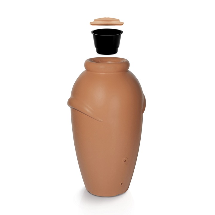 Rezervor de apa pluviala, PrimeGarden, AquaCAN, 210 l, Portocaliu