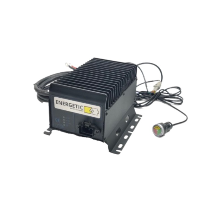 Incarcator baterie 48V, Genie, Negru