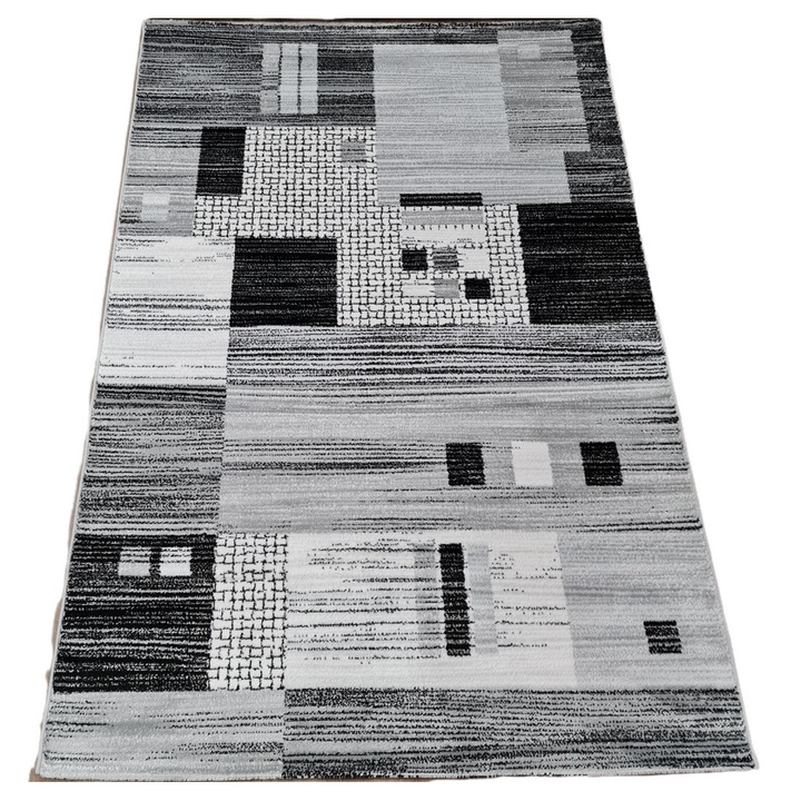 Covor Studio, 160 x 230 Gri/Alb-Crem 2985A Gri/Alb 160 x 230