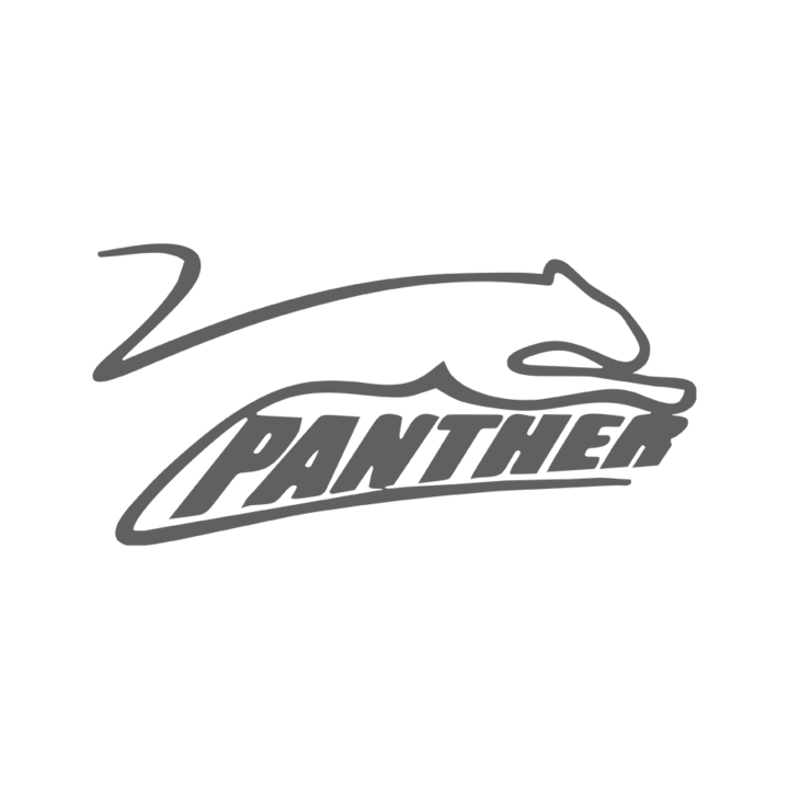 Sticker auto ''Panther'', 20x11 cm, Gri
