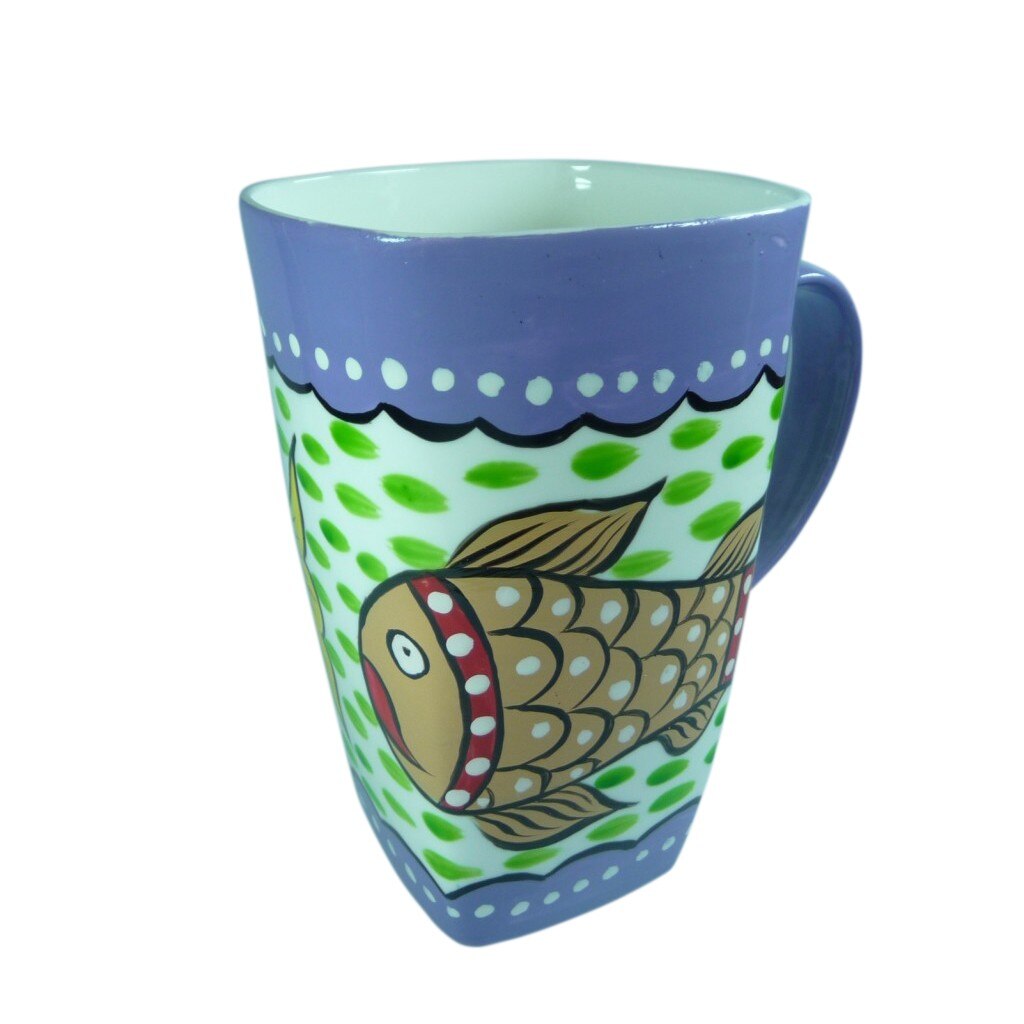 Cana Handpainted Colectia Fish - Tibet