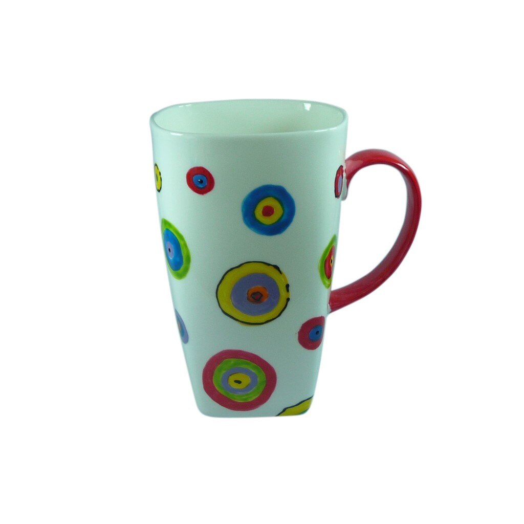 Cana Handpainted Colectia Colourful Circles - Tibet