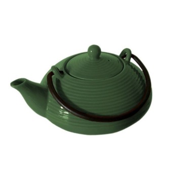 Ceainic Portelan Japonez KYUSHU Verde 1l Ceainic Portelan Japonez KYUSHU Verde 1l