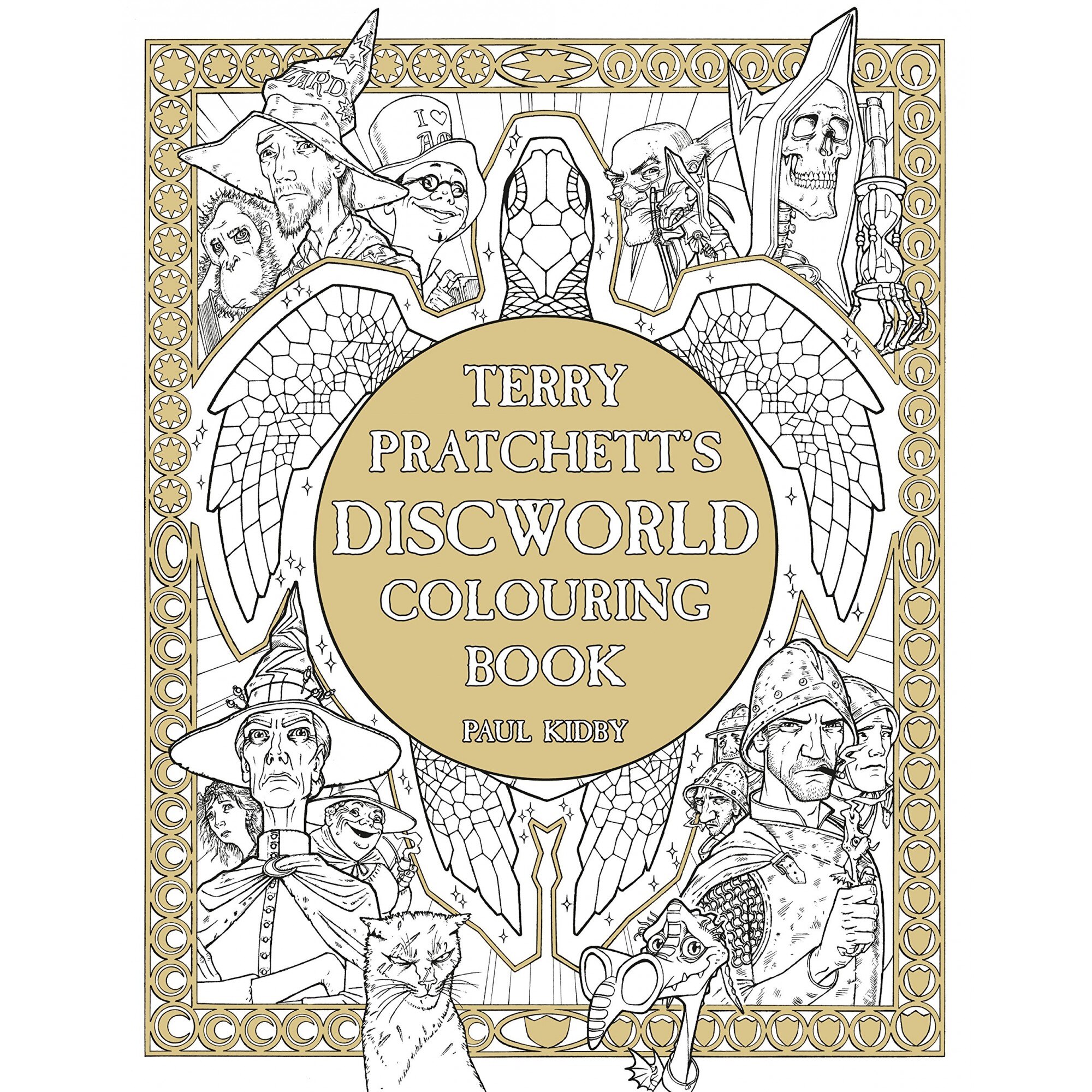 Terry Pratchett's Discworld Colouring Book - Paul Kidby