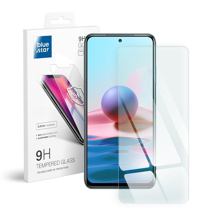 Xiaomi Redmi Note 11 Pro 5G (Globál) / Note 11 Pro Plus 5G (Note 11 Pro+ 5G) / Note 12 Pro 4G kompatibilis üvegfólia, előlapi, edzett, Bluestar