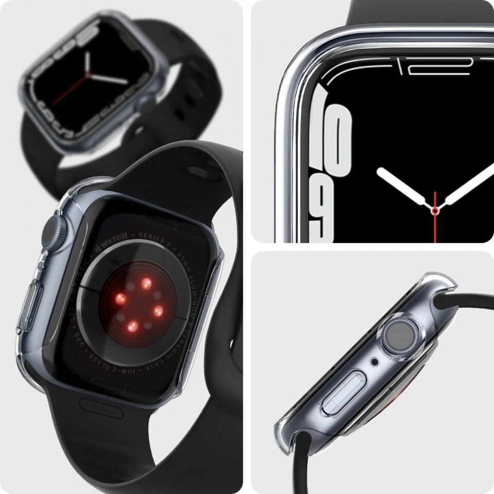 Husa pentru Apple Watch 7 8 9 45mm Spigen Thin Fit