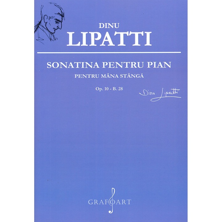 Sonatina pentru pian pentru mana stanga - Dinu Lipatti