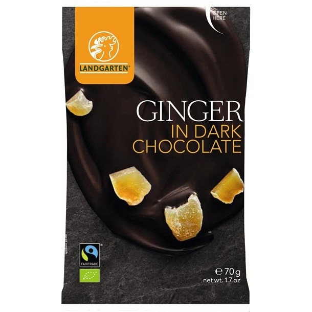 Ghimbir in ciocolata neagra - Ginger in Dark Chocolate