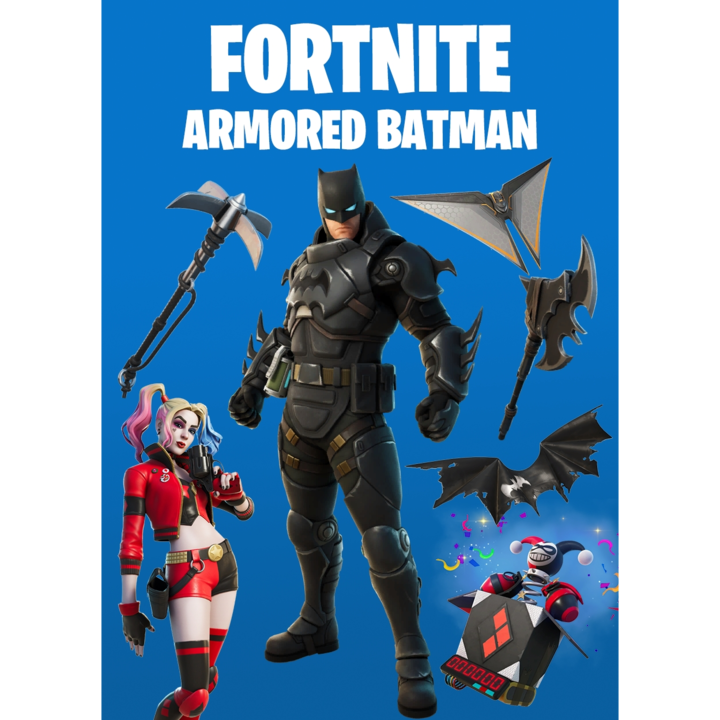 Joc Fortnite - Armored Batman Zero Skin cod de activare Epic Games Launcher