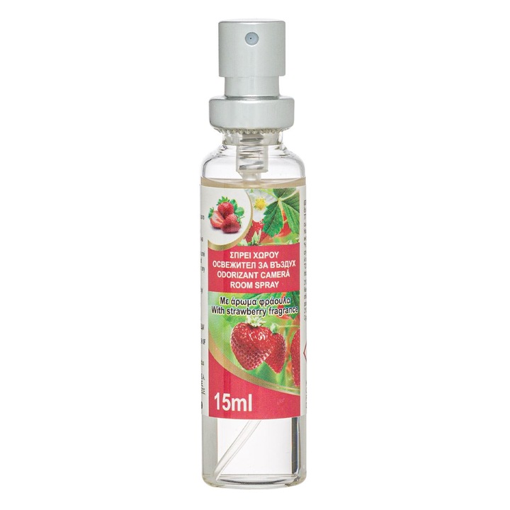 Légfrissítő spray Shopiens® Strawberry Aromával, 15 ml