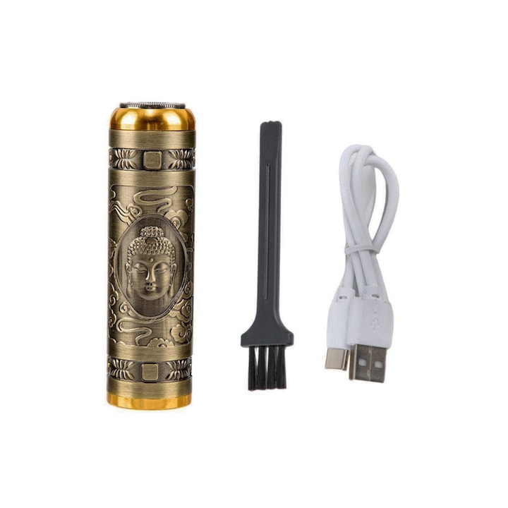 Mini Aparat de Ras Electric Saiconcept®, Incarcare USB, Silentios