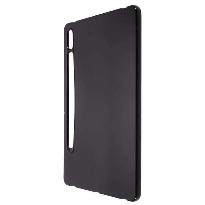 Husa tableta din silicon pentru Samsung Galaxy Tab S5e / T720, Optim Protection, Negru