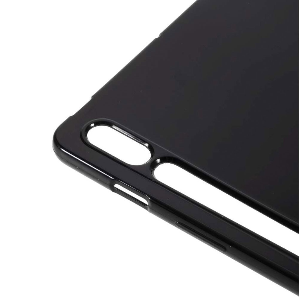 Husa tableta din silicon pentru Samsung Galaxy Tab S5e / T720, Optim Protection, Negru