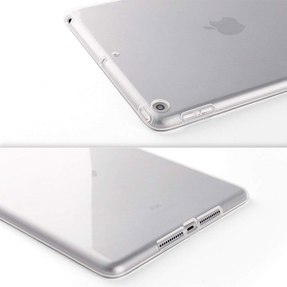 Husa tableta din silicon pentru Huawei MediaPad M5 Lite 8, Optim Protection, Clear Case, Transparent