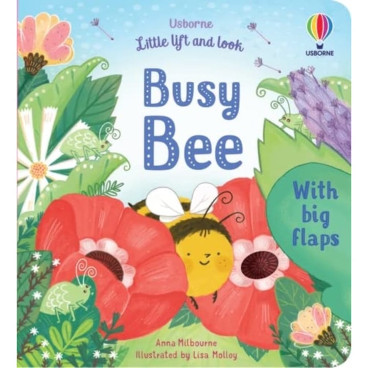 Книга Little Lift and Look Busy Bee от Анна Милбърн