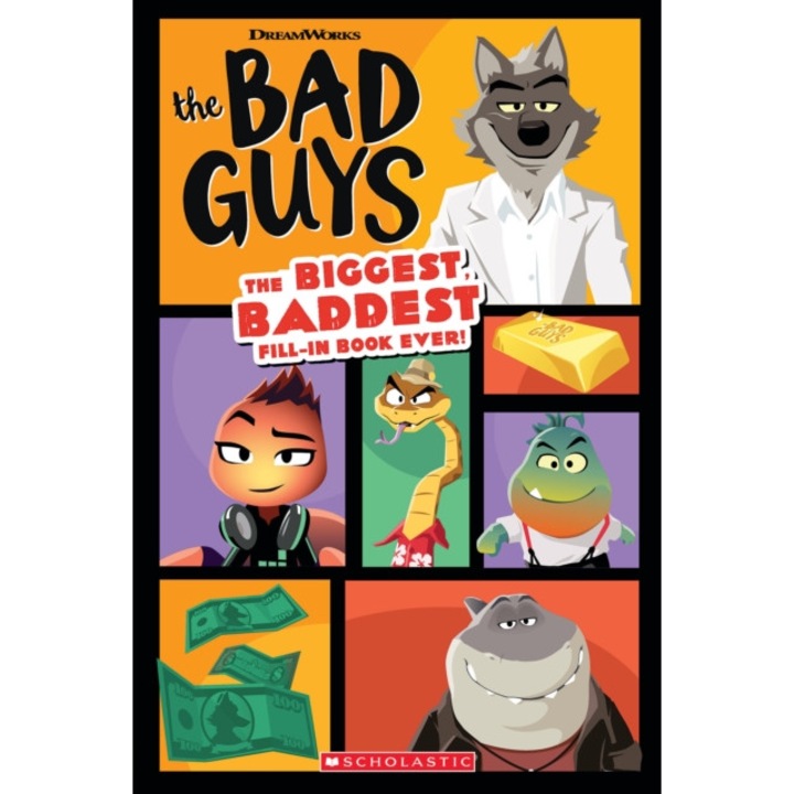 Bad Guys Movie: The Biggest, Baddest Fill-In Book Ever! de Terrance Crawford