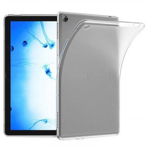 Husa tableta din silicon pentru Huawei Mediapad T5 10.1, Top Quality, Optim Protection, Clear Case, Transparent