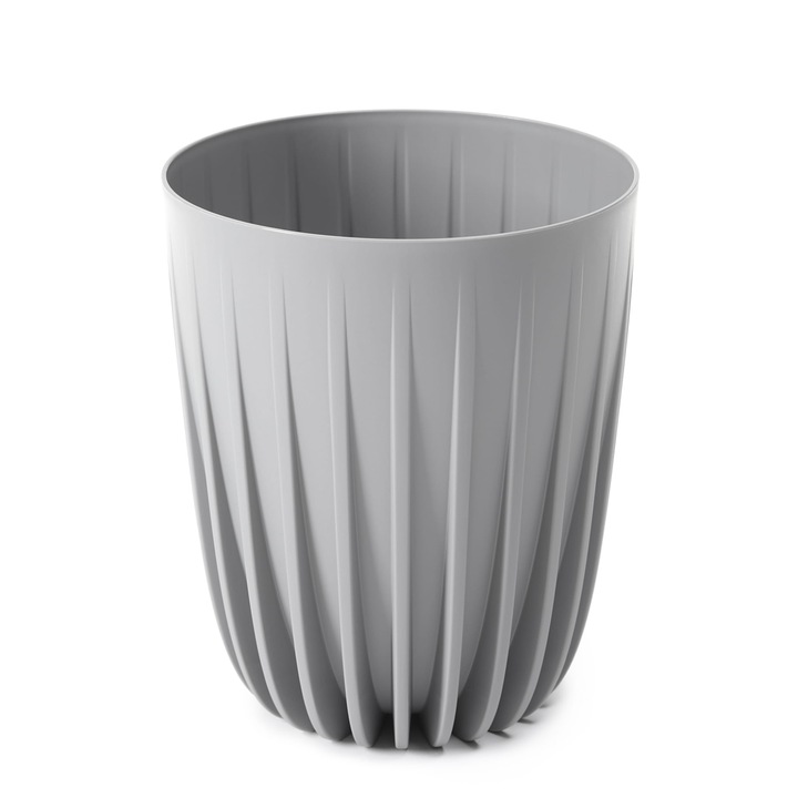 Саксия Lamela, Пластмаса, 25 см, Сив
