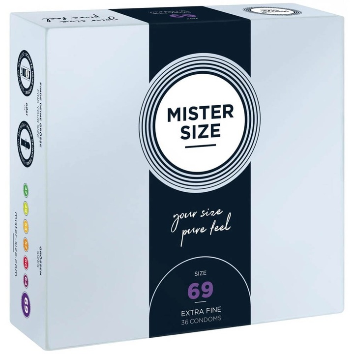MISTER SIZE 69 mm Óvszer 36 db
