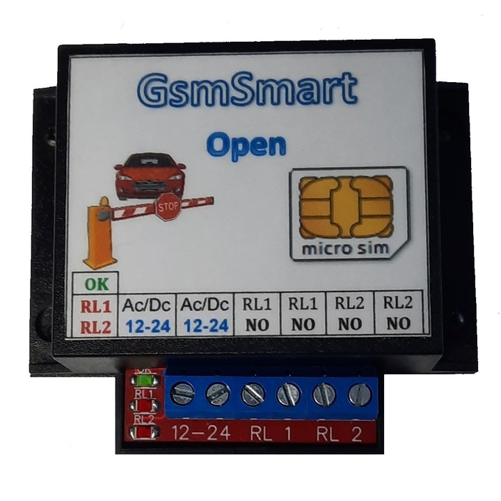 Telecomanda GSM pentru bariere auto