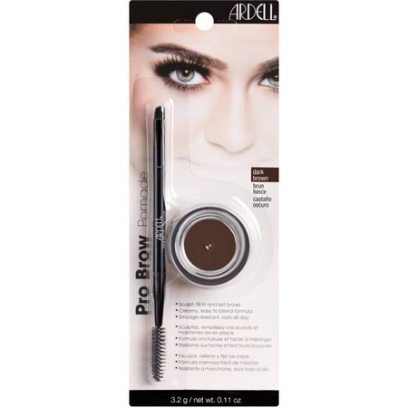 Fixator crema de sprancene Ardell, Pomada Cejas C/ Brush, #maro inchis