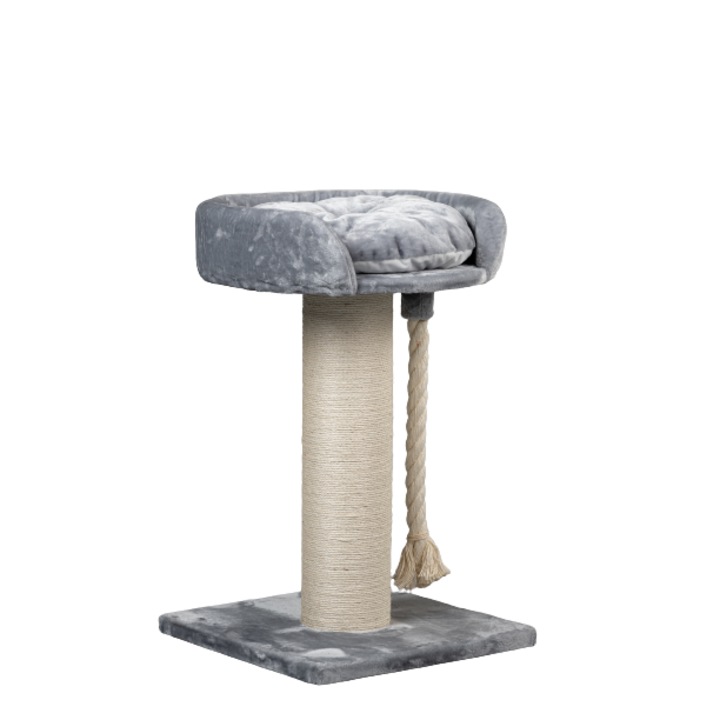 Ansamblu de joaca pentru pisici Chartreux Light Grey, 101 cm